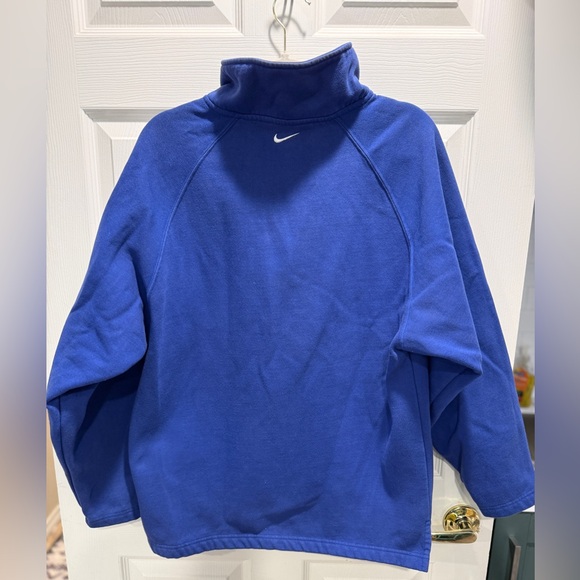 Nike New York Rangers Quarter Zip Fleece Pullover Size M Embroidered Logo - Picture 8 of 11